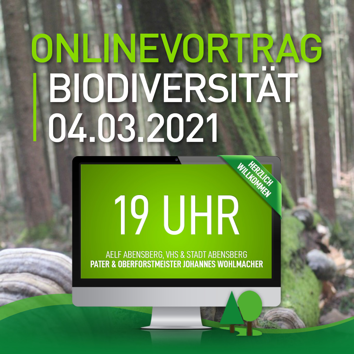 Read more about the article Biodiversität mit Pater & Oberforstmeister Johannes Wohlmacher