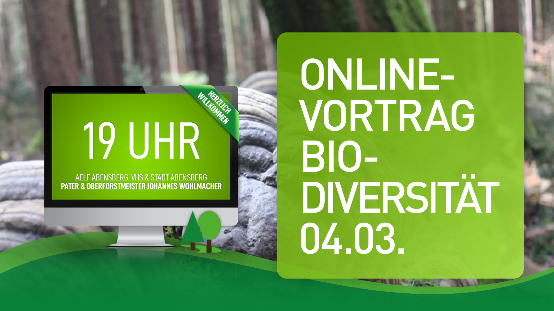 Read more about the article ONLINE-VORTRAG: BIODIVERSITÄT