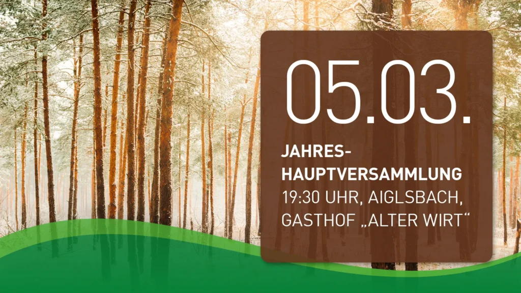 Jahreshauptversammlung 2026